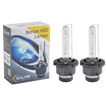 Ксеноновая лампа Solar D2R 5000K, 85V, 35W PK32d-3, 2шт 8225