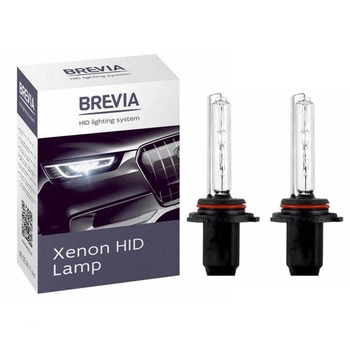 Ксеноновая лампа Brevia HB3 (9005) 6000K, 85V, 35W P20d KET, 2шт 12560