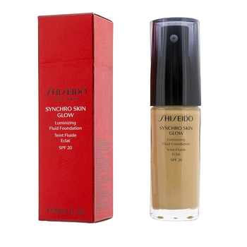 Podkład do twarzy Shiseido Synchro Skin Glow Luminizing Fluid Utrwalający Neutral 4 30 ml (729238135420)