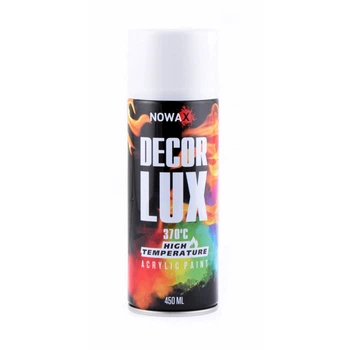 Краска высокотемпературная Nowax Spray белая 450мл