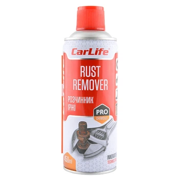 Растворитель ржавчины CarLife Rust Remover 450мл проникающее средство для ржавых соединений разъединитель (1LO-TH_11C)