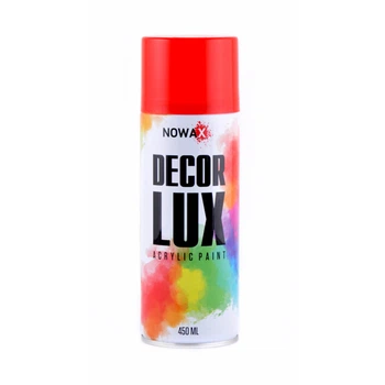 Краска акриловая Nowax Spray Сигнальная красная 450 мл (NX48023/NX65023)
