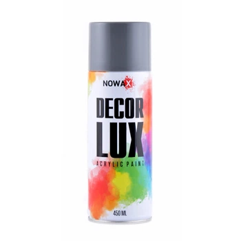 Краска акриловая Nowax Spray Светло-серый 450мл