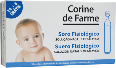 Сироватка для дітей Corine De Farme Physiological Serum 30x5 мл (3468080080065)