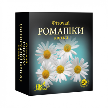 Фиточай Fitoproduct №16 Ромашки цветки 1,5гх20