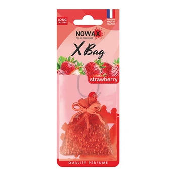Ароматизатор Nowax X Bag Strawberry сухой освежитель воздуха для авто и помещений ягодный аромат (1LO-TH_11C)