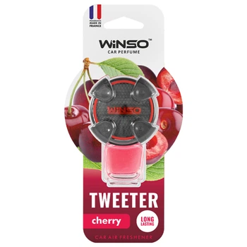 Ароматизатор воздуха Winso Tweeter Cherry 8мл жидкий для автомобиля освежитель воздуха ягодный аромат (LI-D_22-O)
