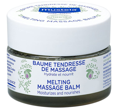 Дитячий бальзам для масажу Mustela Bebe Melting Massage Balm 90 г (3504105036713)