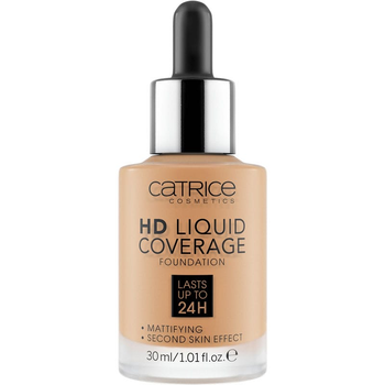 Тональний крем Catrice Hd Liquid Coverage Foundation Lasts Up To 24h 046 Camel Beige 30 мл (4059729034465)