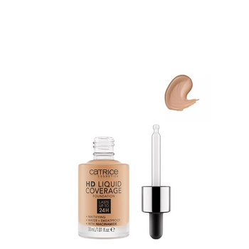 Тональний крем Catrice Hd Liquid Coverage Foundation Lasts Up To 24h 046 Camel Beige 30 мл (4059729034465)