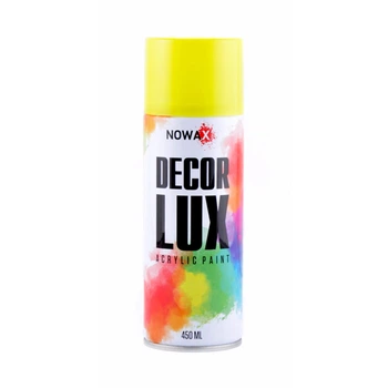 Фарба флуоресцентна Nowax Spray жовта 450мл