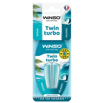 Ароматизатор с двойной капсулой Winso Twin Turbo - Atlantic & Ocean (538350)