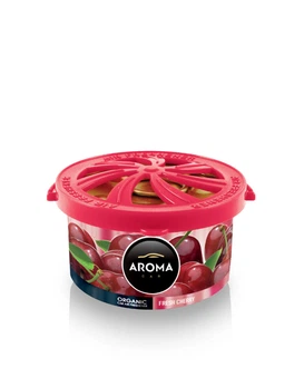 Ароматизатор Aroma Car Organic Green Tea Cherry гелевый 40g освежитель воздуха для автомобиля с запахом чая и вишни (LI-D_22-O)