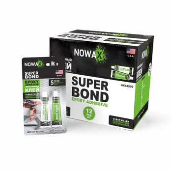 Клей эпоксидный Nowax Super Bond 20г прозрачный универсальный клей для керамики дерева металла стекла (LI-D_22-O)