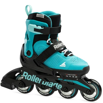Детские ролики RollerBlade MicroBlade Aqua размер 36.5-40.5 (sk237)
