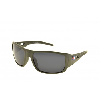 Тактические очки солнцезащитные, с чёрными линзами. 3-38081