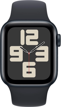Smartwatch Apple Watch SE (2023) GPS + Cellular 40mm Midnight Aluminium Case with Midnight Sport Band - M/L (MRGA3)