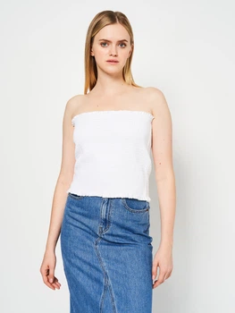 Топ женский H&M 0775321 XL Белый (7000000000289)