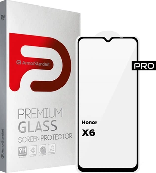 Защитное стекло для смартфона Honor X6/X6a ArmorStandart Pro Black (ARM69381)