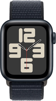 Smartwatch Apple Watch SE (2023) GPS + Cellular 44mm Midnight Aluminium Case with Midnight Sport Loop (MRHC3)