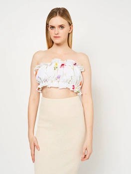 Топ женский H&M 0978696 XL/2XL Белый (7000000001111)
