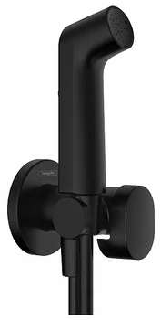 Zestaw bidetowy bez baterii Hansgrohe Bidette 1jet S matowy czarny 29230670