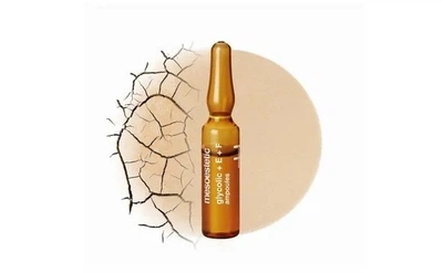 Mesoestetic Ампулы с 10% гликолевой кислотой и витамином E+F (10 шт)/glycolic acid 10% + vit. Е+F 2 мл