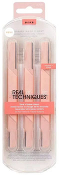Набір станків для гоління зі змінним картриджем Real Techniques Face and Brow Razors 3 шт (979625042689)