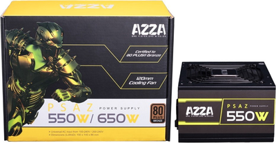 Zasilacz AZZA PSAZ-550W (AD-Z550)