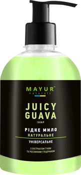 Натуральне косметичне мило Mayur Гуава 275 мл (4820230950205)