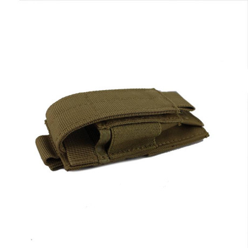 Підсумок для магазинів Койот Mil-Tec MAG.TASCHE F.PISTOLE SINGLE COYOTE (13495405)