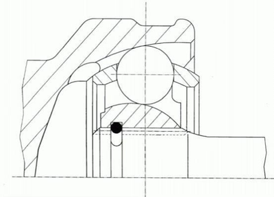 ШРУС SPIDAN 23697 Audi A4; Seat Exeo 8E0407305B, 8E0498099C, 8E0498099E