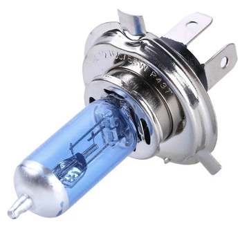 Лампа автомобильная галогенная H4 55/60 W. 6000K 1 шт. Стальной