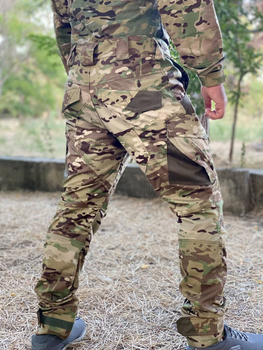 Тактичні штани Мультикам брюки "Кайман", військові штани тактичні мультикам multicam, бойові штани мультикам ЗСУ 52