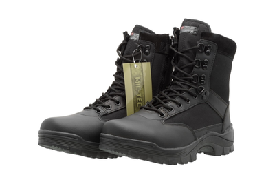 Ботинки тактические Mil-Tec Tactical boots black на молнии Германия 40 (69284545)