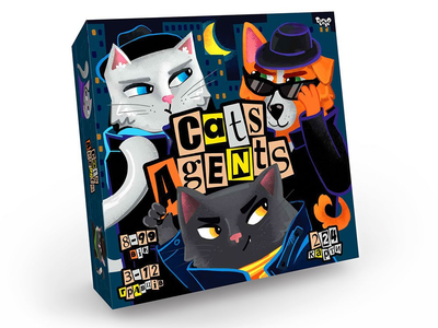 Розважальна гра "CATS AGENTS" 8+ G-CA-01-01U