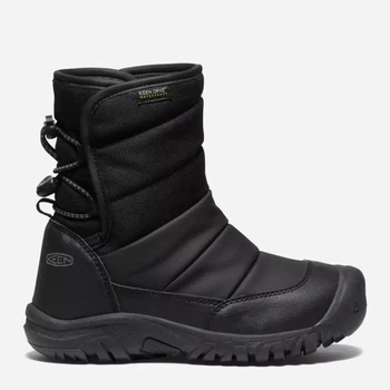 Подростковые ботинки для девочки Keen Puffrider Wp Y 1027959 35 (3) Черный/Серый (195208247323)
