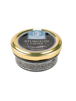 Ікра&nbsp;КIND FISH&nbsp;PREMIUM Cибірського осетра , 50 г(4820213610126)