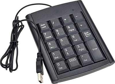 Клавіатура дротова Voltronic USB Black (YT20676)