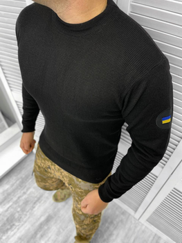 Чоловічий чорний светр avahgard розмір XL