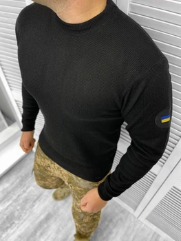 Мужской черный свитер avahgard размер S