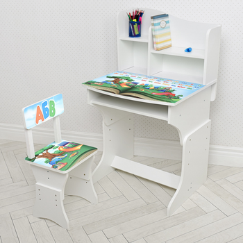 Парта Bambi Школа 904-136 White / Green (904-136)