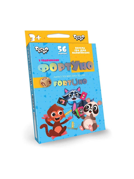 Розвиваюча дитяча настільна гра "ФортУно" колір різнокольоровий Danko Toys ЦБ-00124811