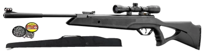 Пневматическая винтовка Beeman Longhorn + Оптика 4х32 + Чехол + Пули