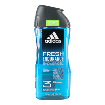 Żel pod prysznic Adidas Fresh Endurance 3 w 1 dla mężczyzn 250 ml (3616304240638)