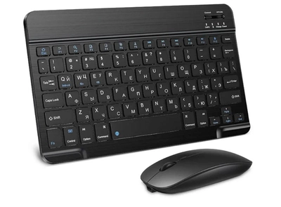 Беспроводной комплект Primo NB01 Bluetooth клавиатура и мышка - Black