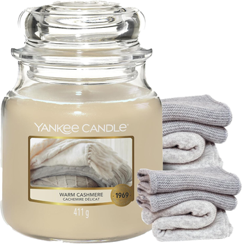 Свічка Yankee Candle Warm Cashmere 411 г (5038581016665)