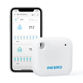 Термогігрометр Inkbird IBS-TH3 з Wi-Fi та функцією логгера
