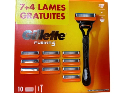 Станок для гоління чоловічий (Бритва) Gillette Fusion5 та 11 змінних картриджів (касет) Fusion 5