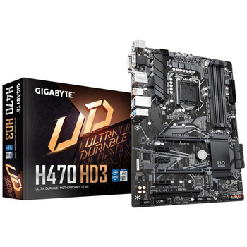 Материнская плата GIGABYTE H470 HD3